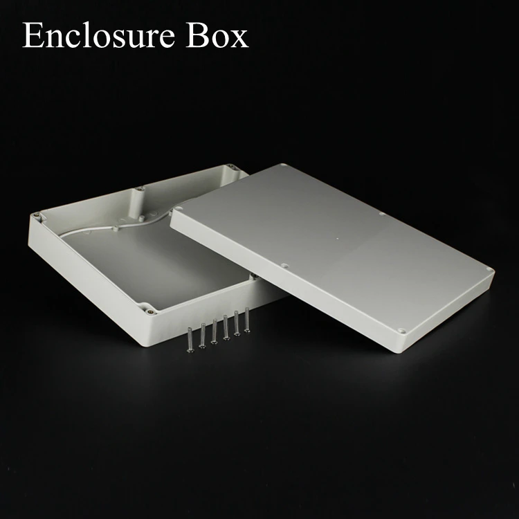 (1 шт./лот) серый водонепроницаемый корпус из АБС пластика IP65 290*210*60 мм ПВХ