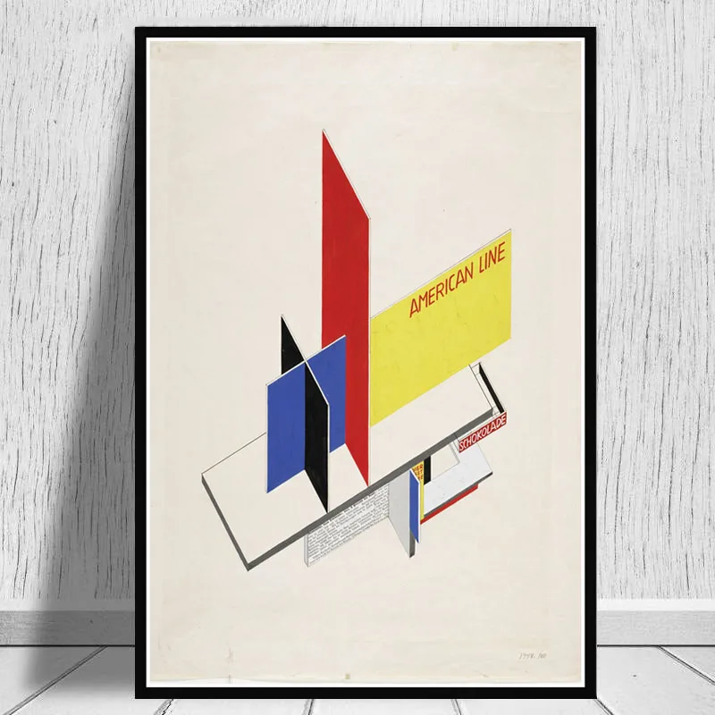 0006 Постеры и принты Bauhaus Ausstellung 1923 Weimer выставочный плакат настенная художественная картина холст живопись для комнаты домашний декор - Цвет: 0006