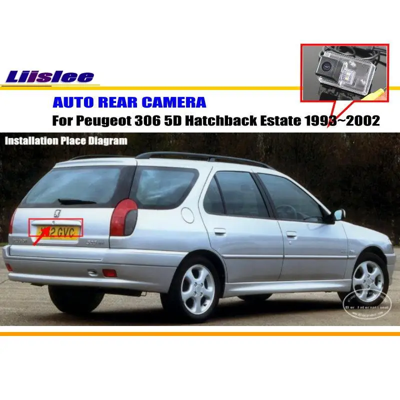 

Car Rear view Camera For Peugeot 306 5D Hatchback Estate 1993-2002 CAM Lamp