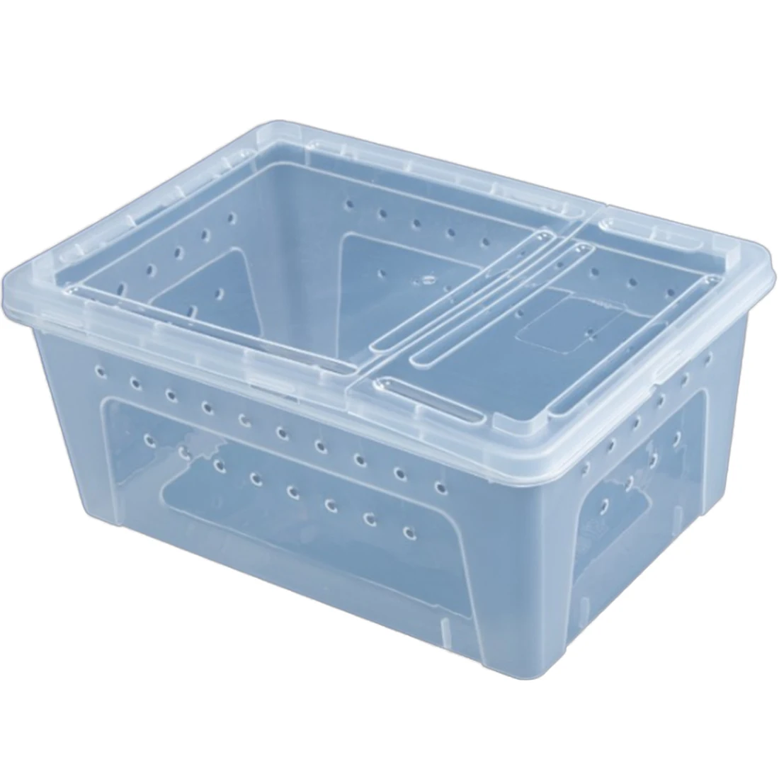 Пластиковый контейнер для кормления ящерицы с изображением паука М|reptile feeding|plastic