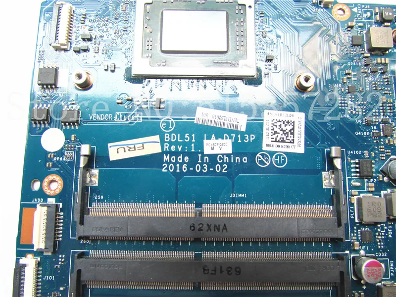 For HP 15-ba021cy Laptop motherbard 854960-601 860336-601 BDL51 LA-D713P | Компьютеры и офис