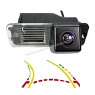 Интеллектуальная камера заднего вида CCD с динамической траекторией для VW Volkswagen Polo V (6R)  Golf 6 VI  Passat CC