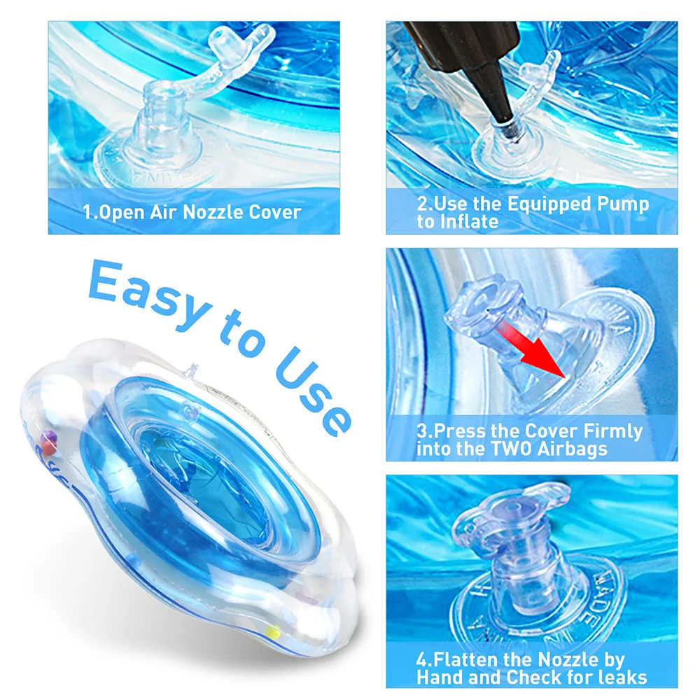 Детское кольцо для плавания (дайте надувную трубу) летнее надувное круг детский