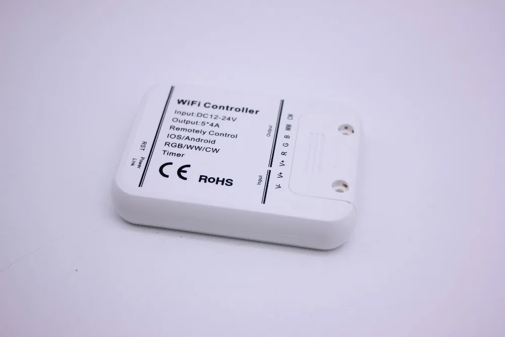 DC12V 24 в Wifi светодиодный контроллер RGB/RGBW/RGBWW 16 миллионов цветов музыка и режим таймера Wifi управление со смартфона IOS/Android