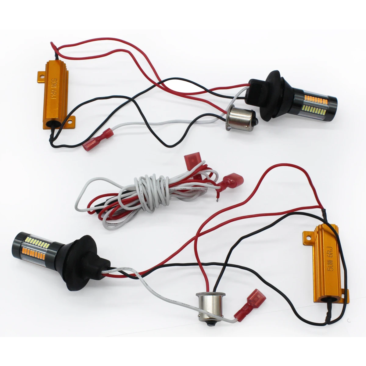Ba15s BAU15S 1156 p21w s25 42 светодиодный T20 W21W WY21W 7440 дневного света + поворотник двойной