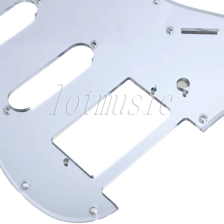 2 зеркальная поверхность электрогитара царапины пластина SSH маркер для замены