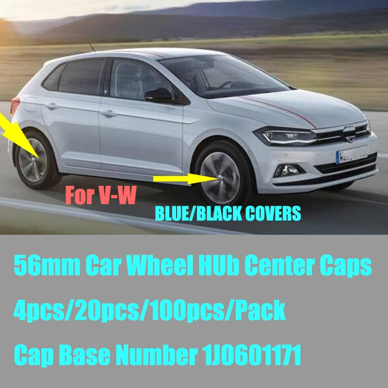 Колпачки для автостайлинга 63 мм 4/20/100 шт. эмблема автомобиля Passat B6 B7 CC Golf MK5 MK6