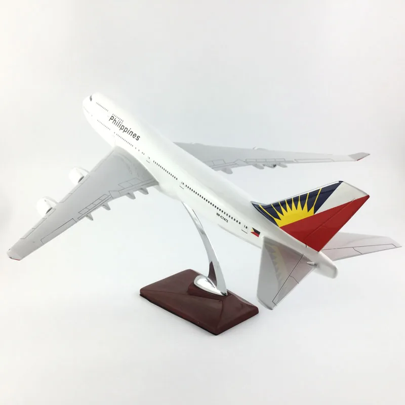 Авиакомпаний 45 47 boeing 747 Филиппины модель самолета Модель имитация на Рождество