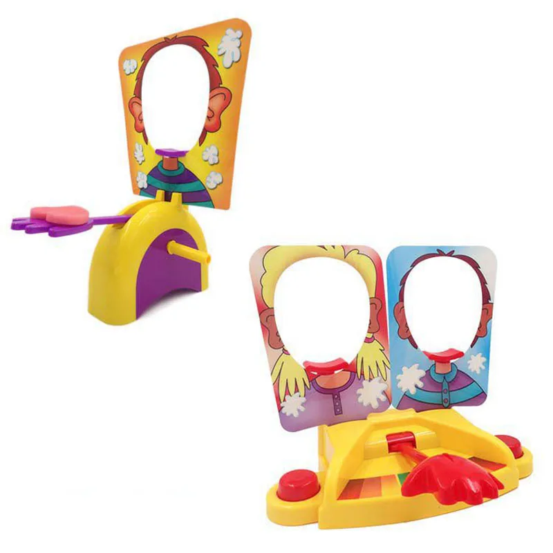 2019 Новая игрушка шокер торт крем пирог в лицо Семья вечерние забавная игра