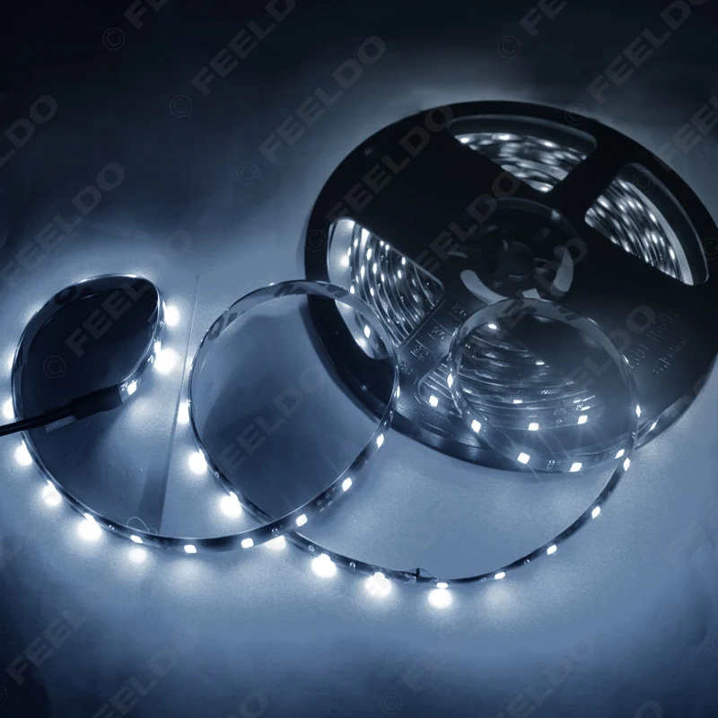 Белая светодиодная лента для украшения автомобиля декоративная дневных ходовых