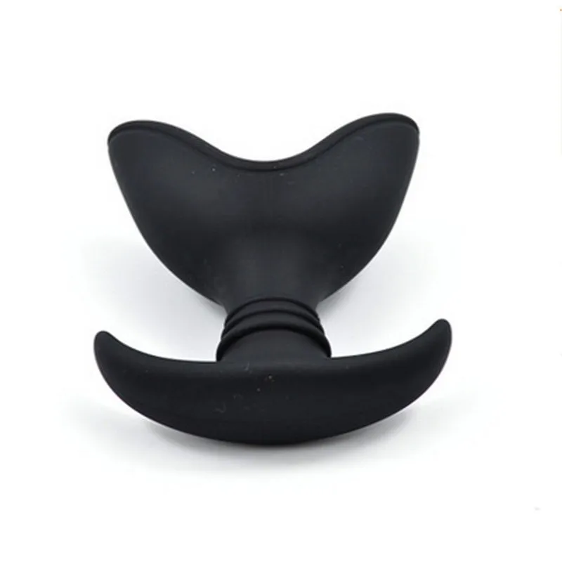 Мягкая силиконовая Анальная пробка с v-образным вырезом эротические игрушки SM
