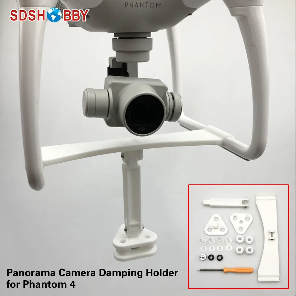 

3D Printed 360-degree Camera Holder Panorama Camera Shock-absorbing Lifting Bracket for DJI Phantom 4/ 4 PRO V2.0 Advanced