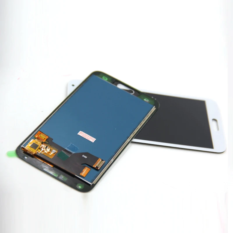 Черный/белый дигитайзер в сборе для Galaxy S5 SM-G900 G900F ЖК-дисплей с сенсорным экраном