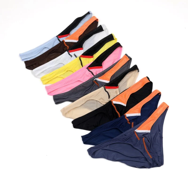 Пикантные большой размер Для мужчин низкой талией Ракушки нижнее белье мужской