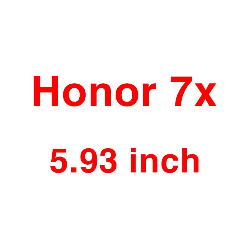 Защитное стекло для huawei Honor 7x7 s 7a 7c Pro закаленное стекло на 7 X S A C X7 S7 A7 C7 apro 7cpro чехол Защитная пленка - Цвет: 7x 5.93inch