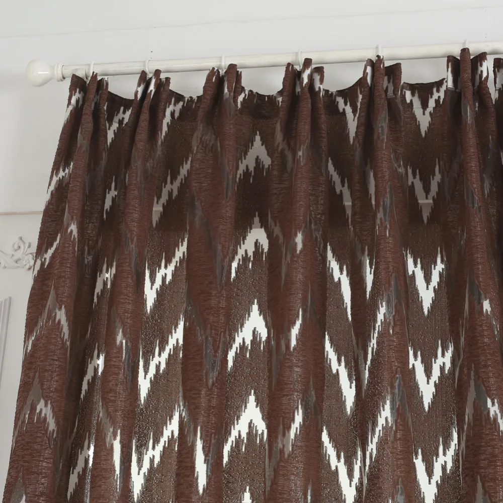 Жаккардовые шторы NAPEARL с геометрическим узором роскошный причудливый для