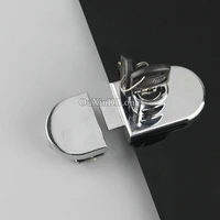 wholesale 50sets double open glass cabinet lock jewelry shopping mall showcase mobile display cabinet door lock chrome finished