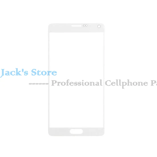 Черный и белый новый Note 4 Переднее стекло Замена ЖК сенсорный экран дигитайзер