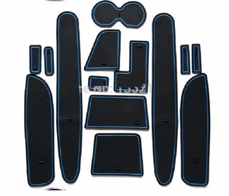 

Auto anti-slip cup mat non slip door gate pad for Peugeot 308 , car styling