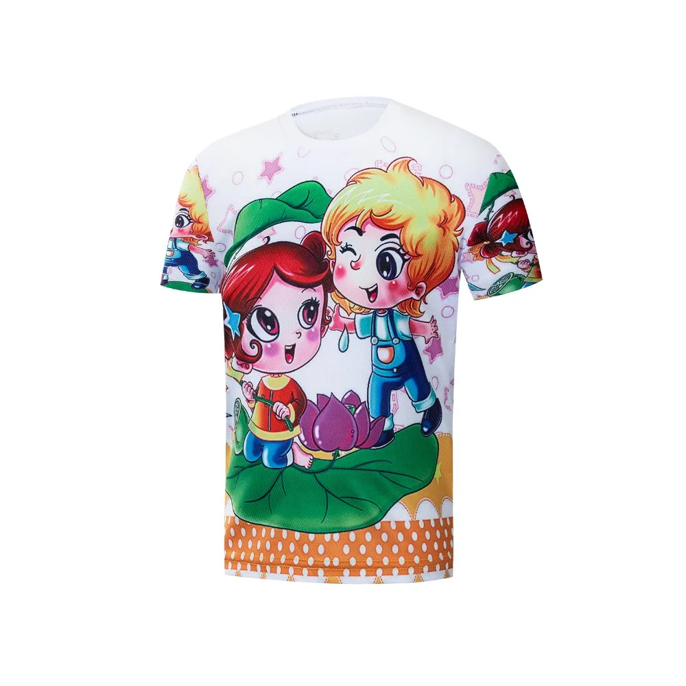 Новинка лета 2019 Детская футболка для велоспорта с коротким рукавом рубашка