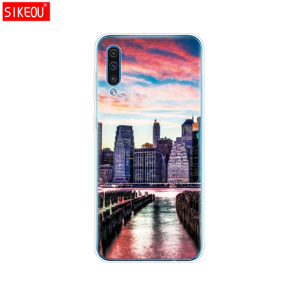 33674 Для samsung Galaxy A50 силиконовый прозрачный Футляр задняя крышка чехол для телефона для samsung A50 A505 A505F SM-A505F мягкий чехол 6,4 - Цвет: 33674