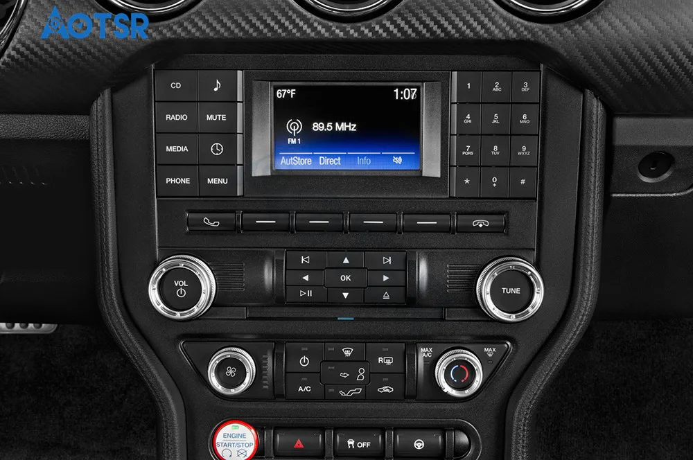 Автомобильный мультимедийный плеер с GPS навигацией Android 8 1 Автомагнитола для Ford