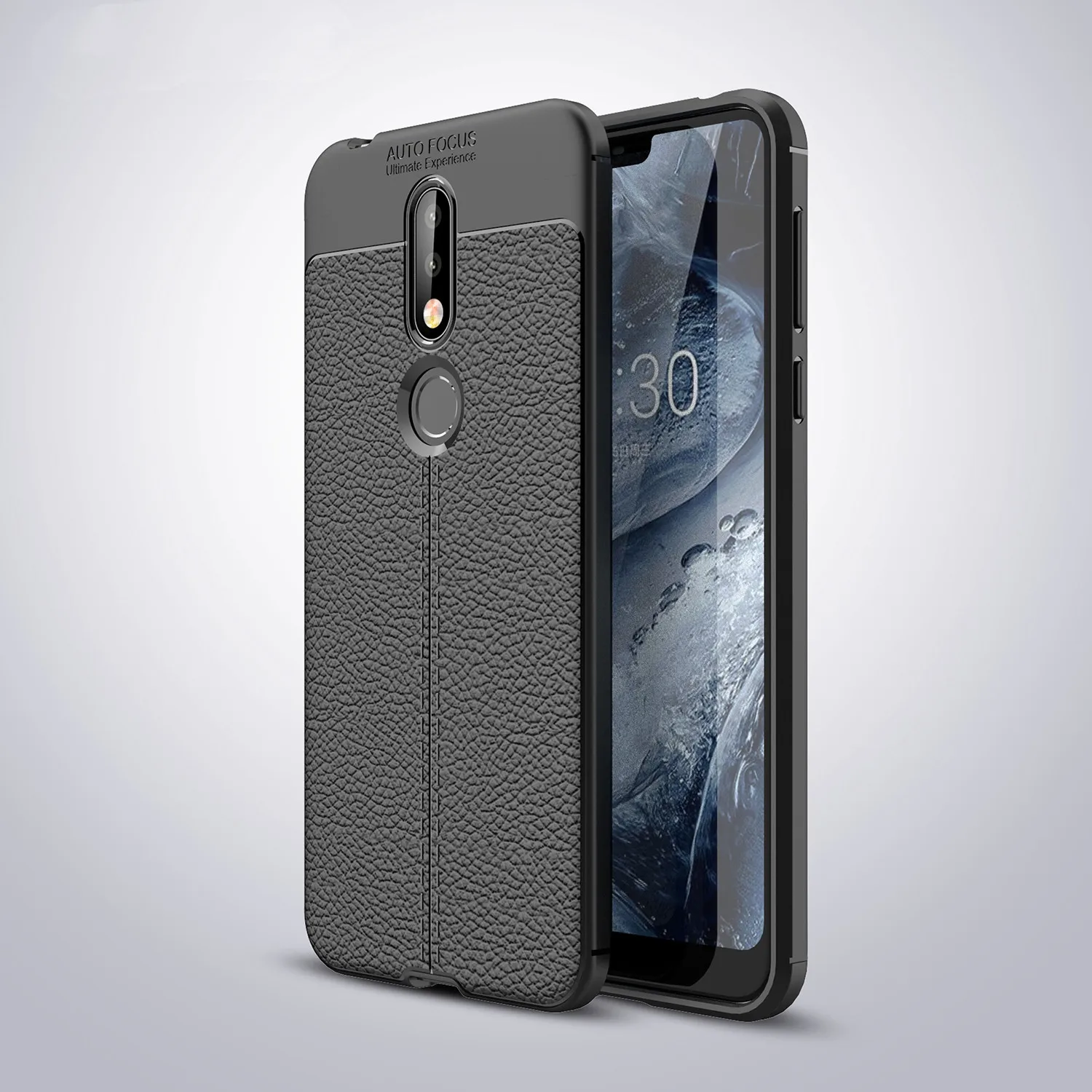 Кожаный зернистый ТПУ силиконовый защитный чехол для Nokia 3 1 7 6 5 Plus 8 2 1X7X6X5 Sirocco
