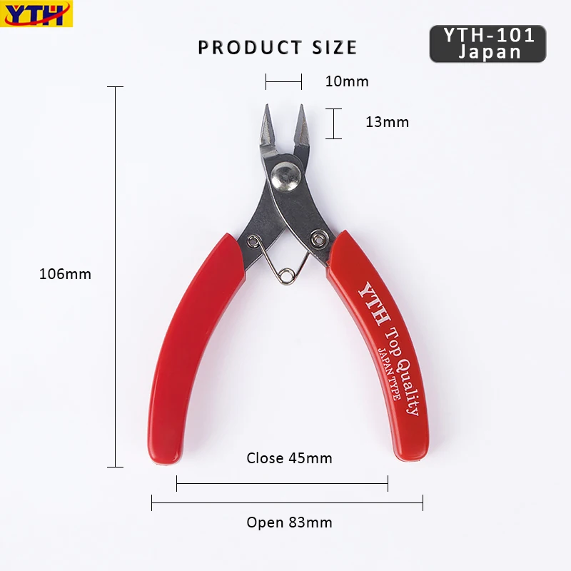 Кусачки YTH для резки электрических проводов миниатюрные диагональные ручные