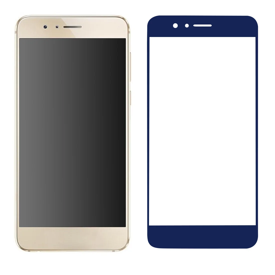 Для Huawei Honor 8 9 легкая закаленная Защитная стеклянная пленка для экрана световая