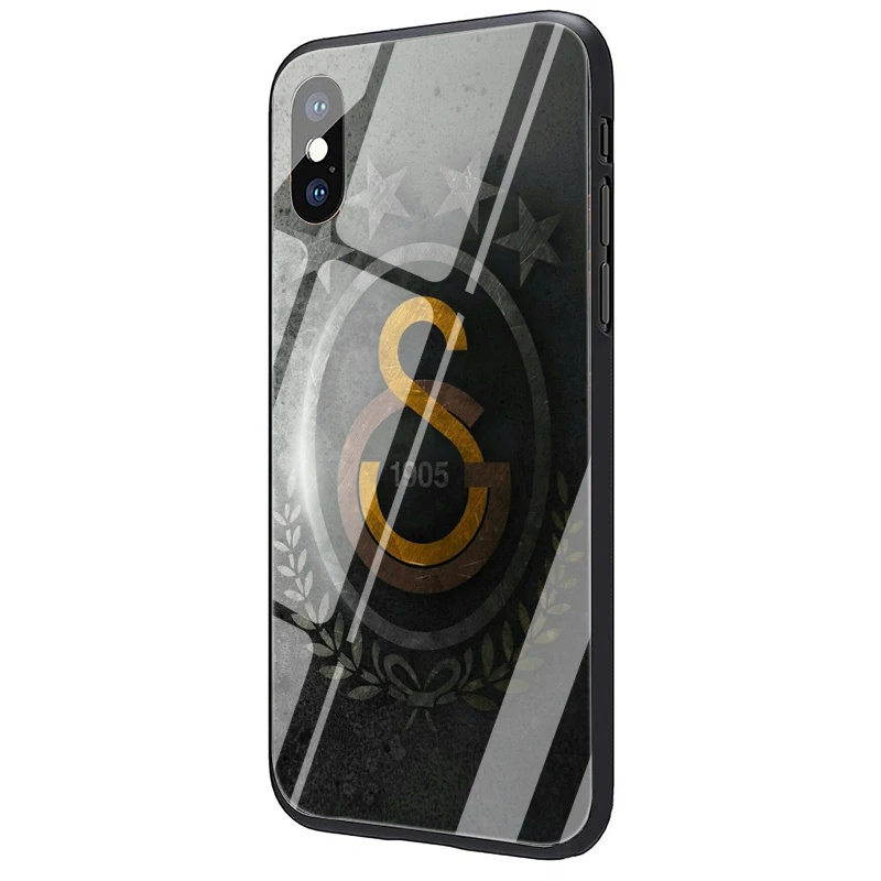 G5 Турция Galatasaray мягкий чехол из закаленного стекла чехол для iPhone 5 5S SE 6 6s 7 8 plus X XR XS 11 pro Max - Цвет: G5