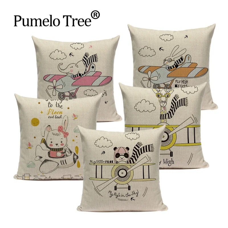 Мультяшная подушка Кролик декоративные подушки для дивана высокое качество