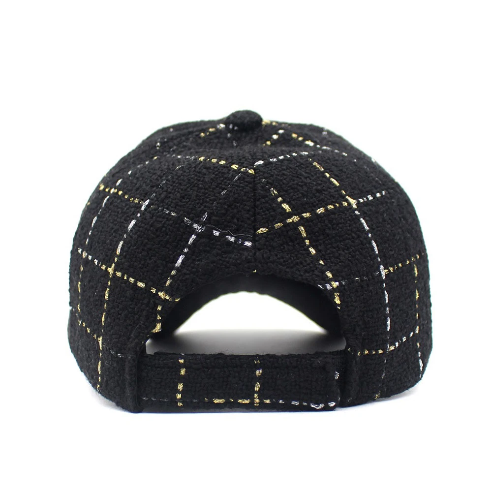 Мужская/Женская винтажная бейсболка FS Черная кепка в британском стиле хип-хоп 2019