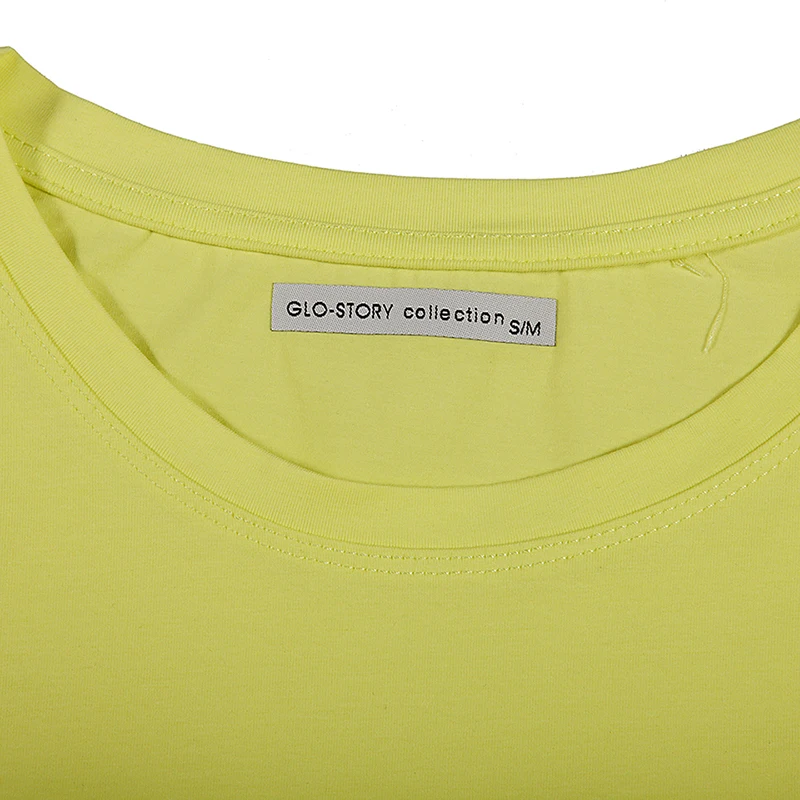 Женская Кружевная футболка с цветочным принтом летняя Kawaii GLO STORY 2019|Футболки| |