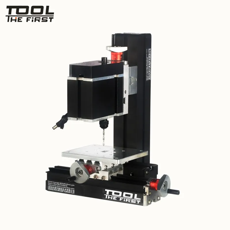 Металлический токарный мини станок Thefirsttool TZ6000M с мощным двигателем 60 Вт 6 в 1 12000rmp