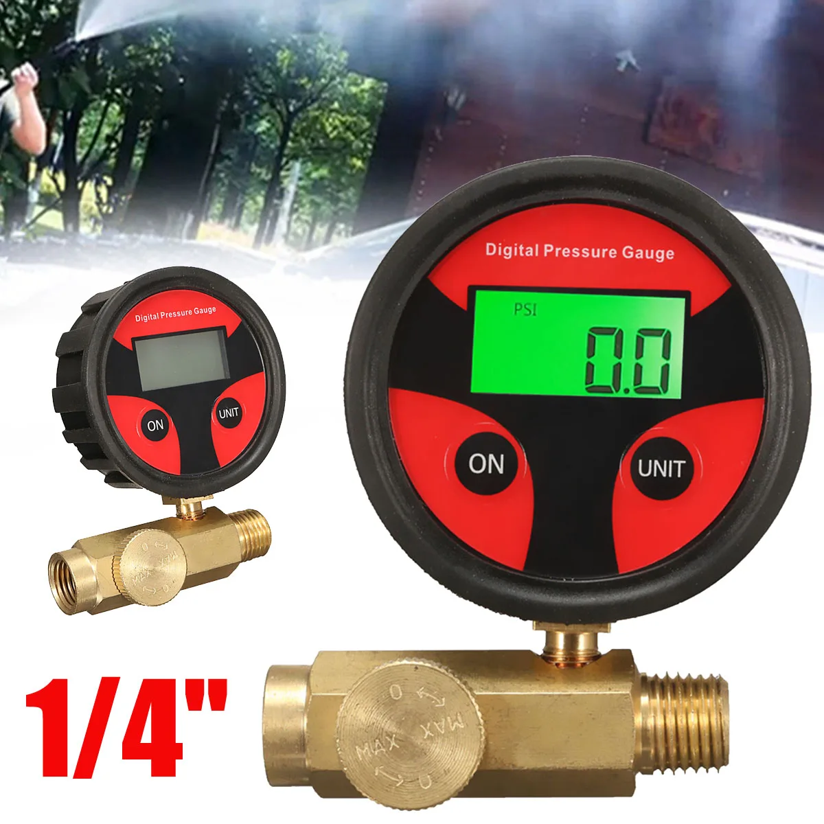 1/" 200PSI регулятор давления воздуха, регулятор манометра, регулирующий для любого распылителя