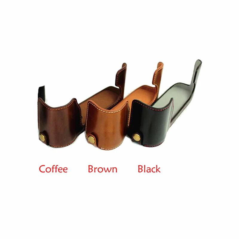 Чехол сумка из искусственной кожи для камеры нижняя крышка подходит Fujifilm Fuji X E1 E2