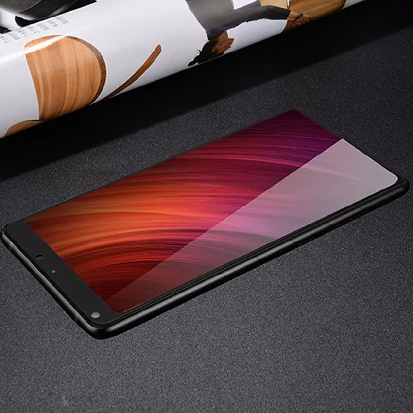 TCICPC для Xiaomi mi Mix 2 2S Закаленное Стекло 9H HD прозрачное полное покрытие Защитное стекло для mi x 3 2S mi x3 Защитная пленка для экрана - Цвет: Black