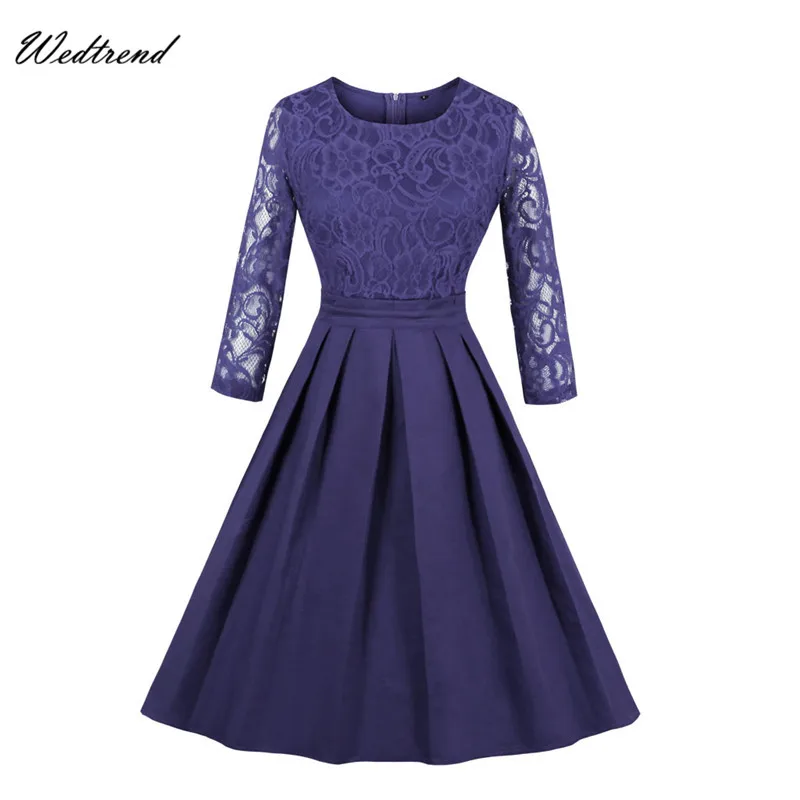 Wedtrend Deep Blue Изящные Вечерние платья короткая длина до колена Кружева Вечернее платье на выпускной платье graduacion