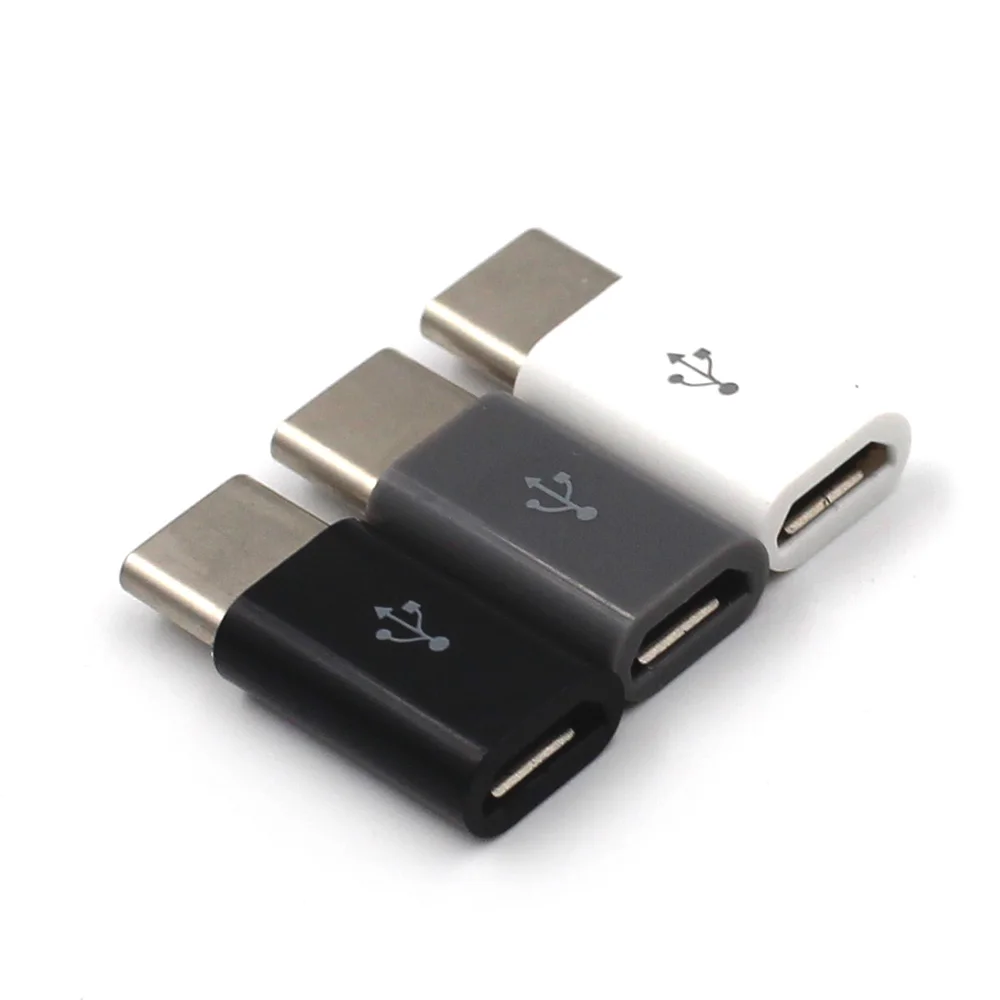 3 шт. мини-тип c кабель к micro usb адаптер женский для синхронизации данных зарядное