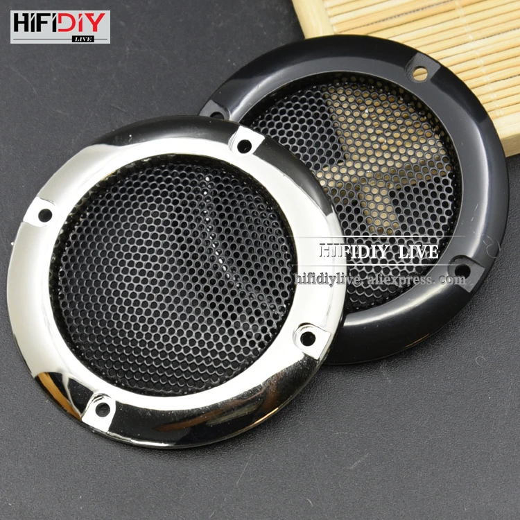 HIFIDIY LIVE 2,5 ''2 дюймов Динамик чистой крышкой высокого качества автомобиля дома Сетчатое покрытие Динамик s Пластик, металлическая оправа, очки из железной проволоки решетки