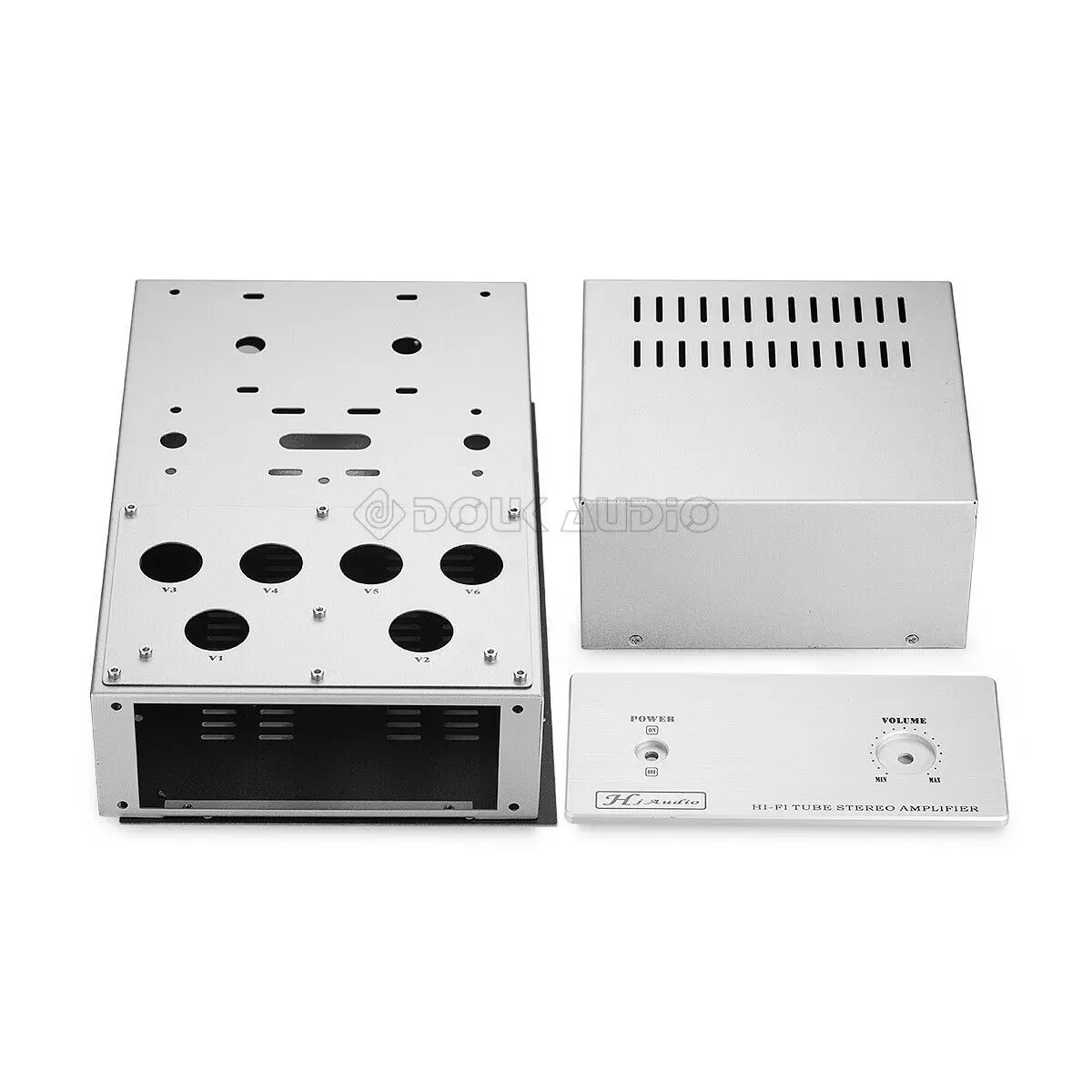 DIY KIT/Собранный 6P6P(6V6) Вакуумный ламповый усилитель HiFi класса AB Push-pull Amp