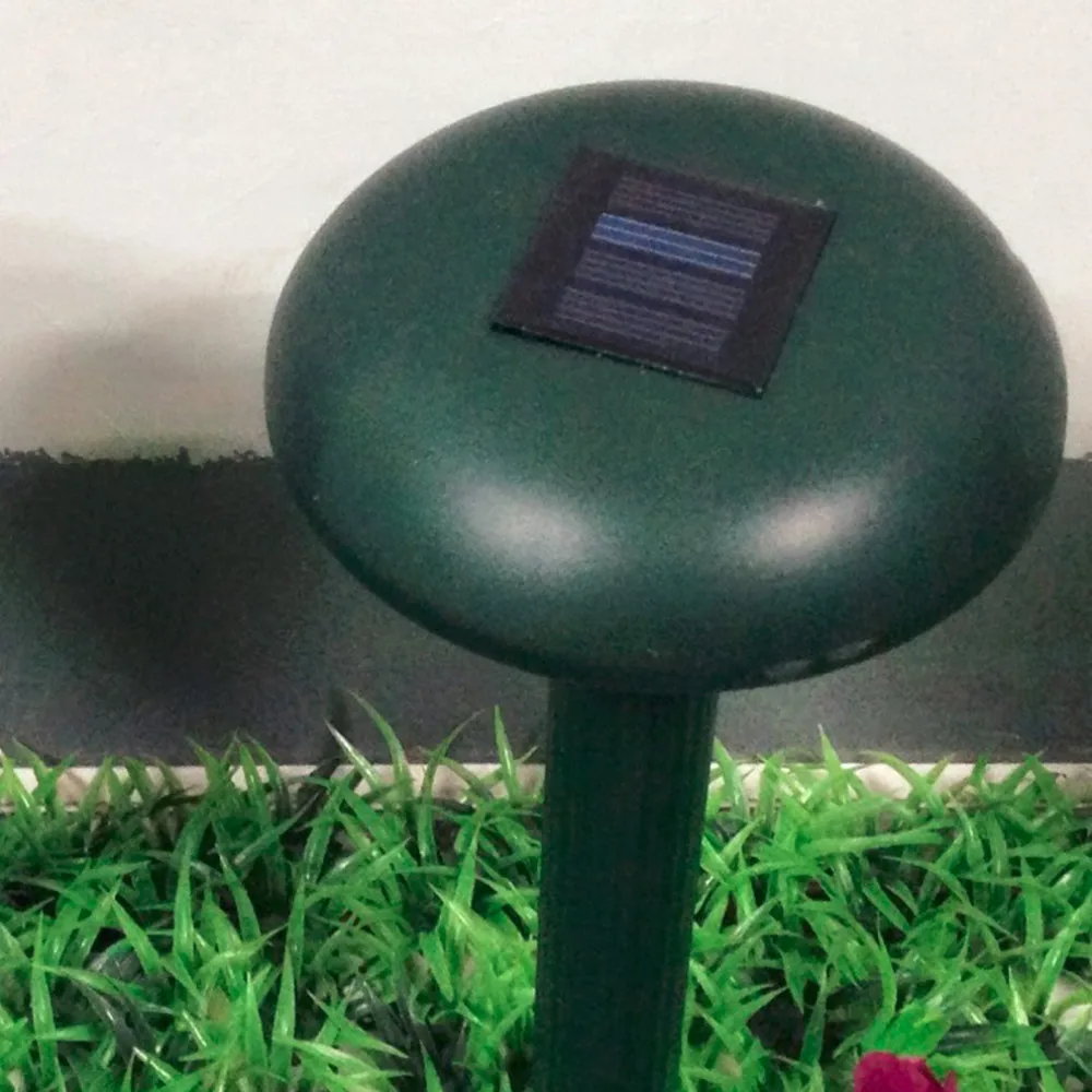 Ультразвуковой Отпугиватель вредителей устройство на солнечной батарее для