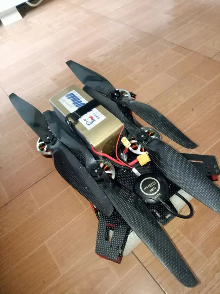 H4 450 мм/680 мм углеродное волокно складной FPV инопланетный Квадрокоптер летательный аппарат рама комплект