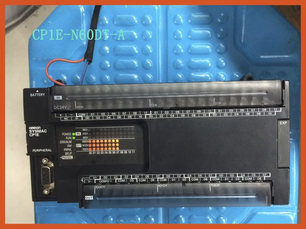 

New original 36 DI 24 DO Transistor CP1E-N60DT-A unit AC100-240V PLC Programmable Logic Controller well tested working N60DT