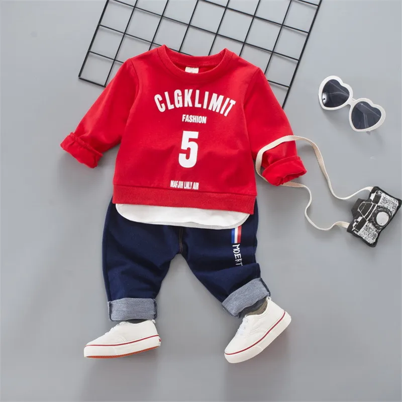2 шт. детский спортивный комплект из футболки и брюк|set clothing|clothing brandclothing fashion |