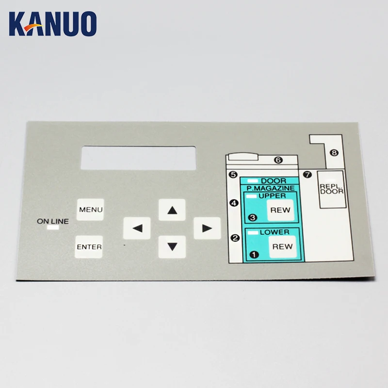 Fuji Keyboard Overlay ( English Version ) for Fuji Frontier 350/355/370/375 Printer Digital Minilab Spare Parts Accessories