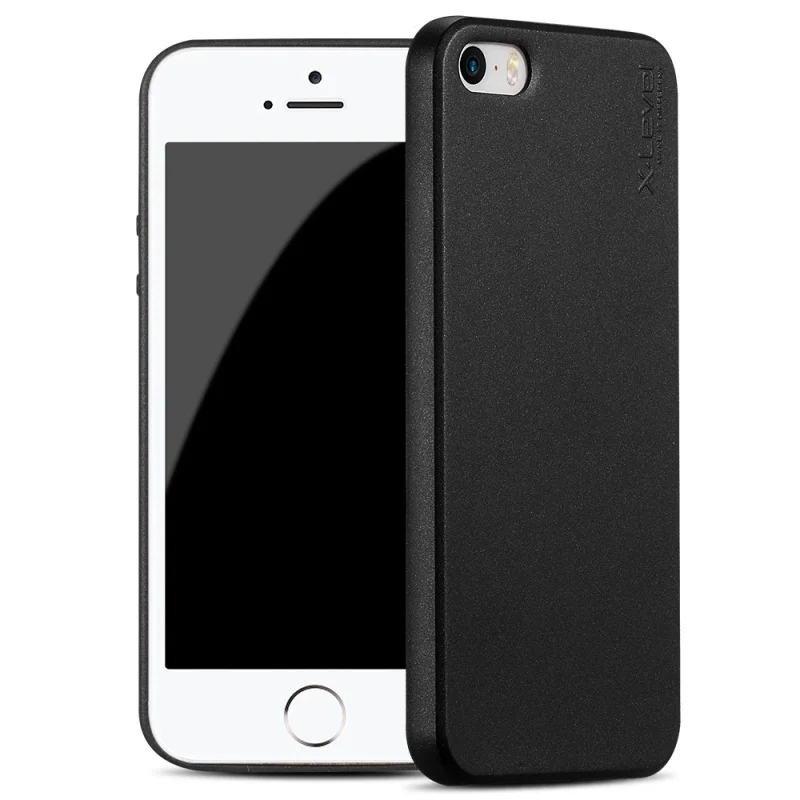 X-Level Guardian Ультратонкий Мягкий матовый чехол из ТПУ для iPhone 5S SE задняя крышка с