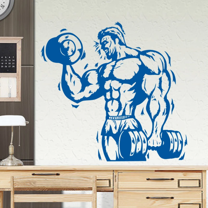Наклейка на стену для бодибилдинга 19 цветов|Наклейки стену| |