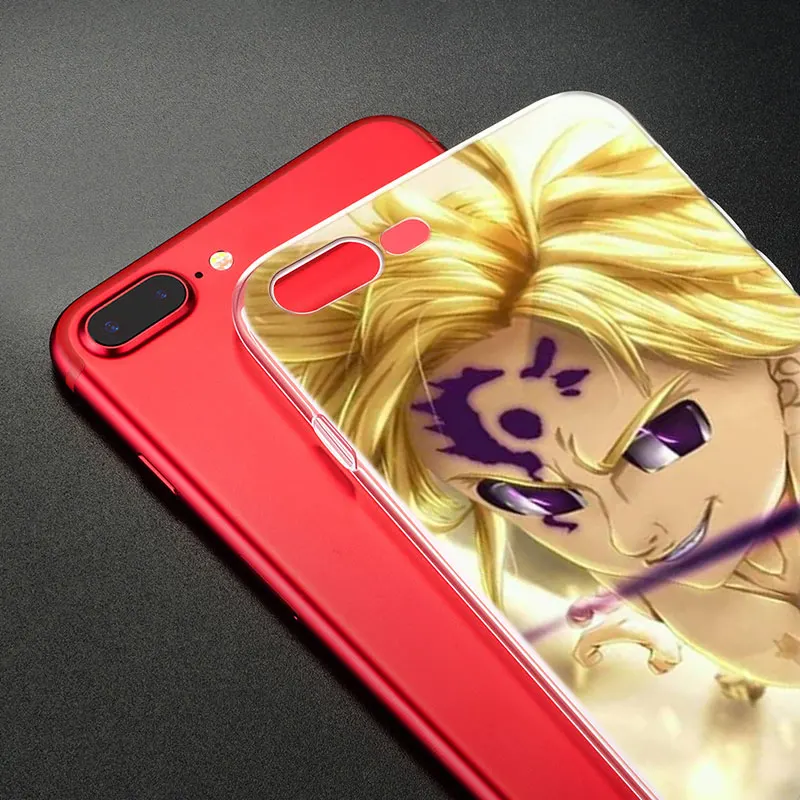 Лидер продаж Силиконовый Модный чехол Nanatsu No Taizai Meliodas для Apple iPhone 11 Pro XS MAX XR X 7 8 Plus 6