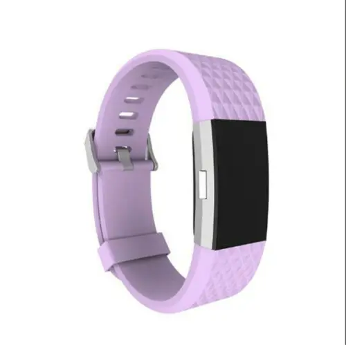 Сменные силиконовые наручные часы спортивный ремешок для Fitbit Charge 2